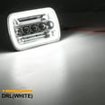 thumbnail image 5 of Quayub 2x For Toyota Pickup For Tacoma Hardbody 5x7 7x6" LED Headlights DRL Turn Signal, 5 of 14