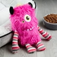 Vibrant Life Cozy Buddy Monster Dog Toy, Character May Vary, Chew Level