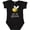 AB-Black, variant on Inktastic I'm the Queen Cute Queen Bee Boys or Girls Baby Bodysuit