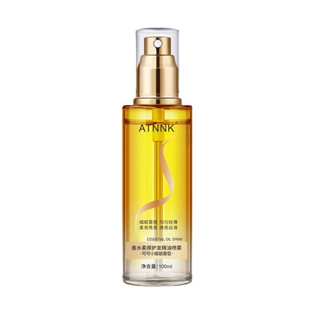 EZLIFE Aceite esencial en aerosol suave para cabello ligero y de larga duración, 100 ml, H1V9