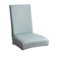 thumbnail image 2 of Funda para silla a prueba de aceite, funda protectora elástica inferior elástica, funda de asiento de silla extraíble a prueba de polvo para Gris Soledad Cubierta de sillas, 2 of 8