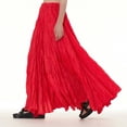 thumbnail image 3 of Womens Skirts Solid Color Plus Size Plus Size Loose Oversized Skirt Daily-Wear, 3 of 6