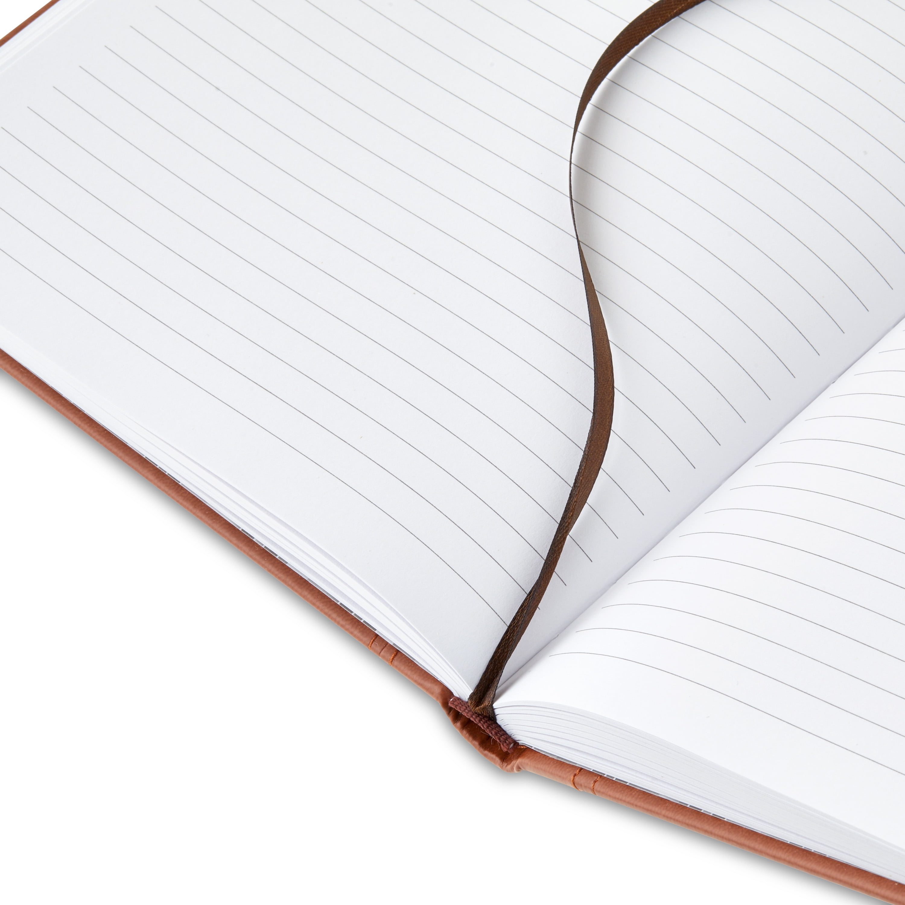 Pen+Gear Leatherette Cover Adult Journal, Brown, 7.25" x 10", 192 Lined Paper Pages
