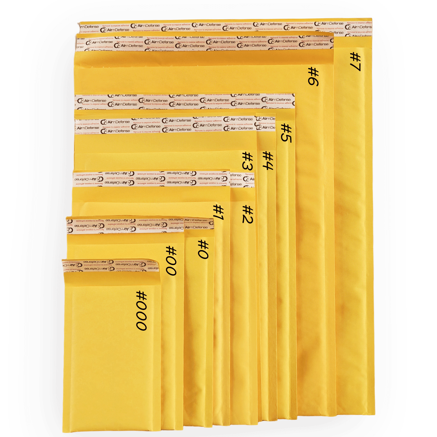 200 Count #1 7.25x12 Kraft Bubble Mailers Protective Padded Envelopes Usable 7.25x11