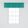 thumbnail image 2 of Ambesonne Teal Valance Pack of 2, Knitting Sewing Hobby, 54"X12", Teal, 2 of 4