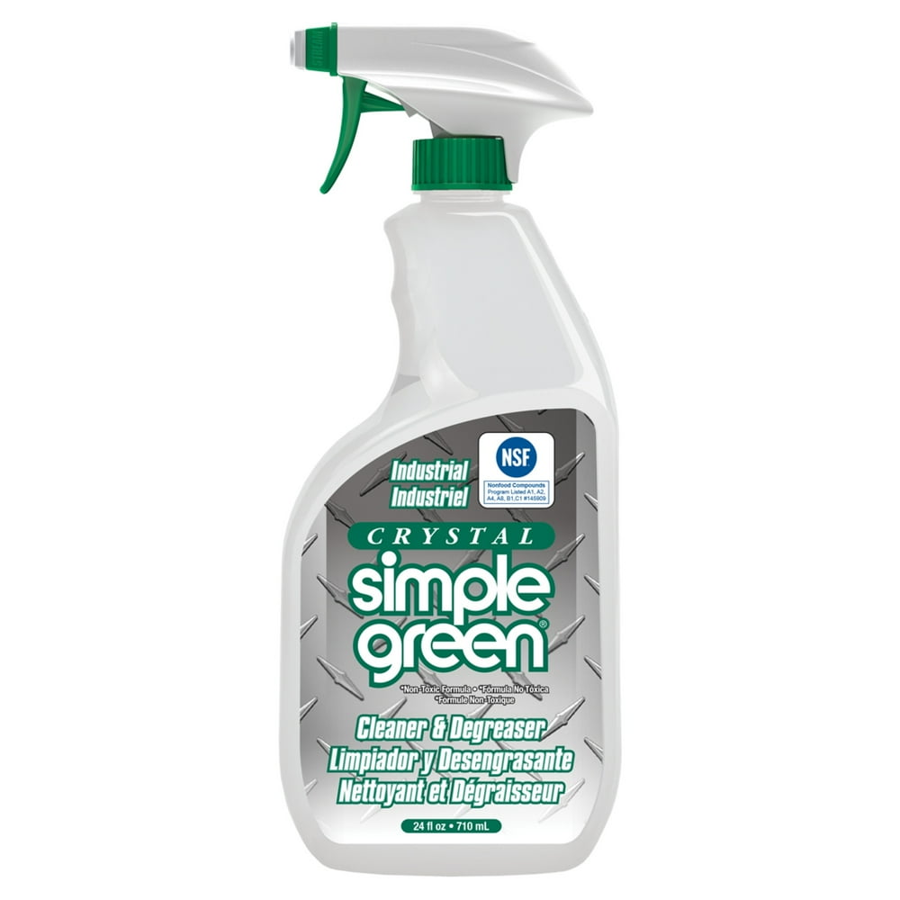 Simple Green Crystal Industrial Cleaner/Degreaser, 22 Oz, 12/pack