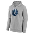 thumbnail image 2 of Women's Gray Minnesota Timberwolves Primary Logo Pullover Hoodie, 2 of 3