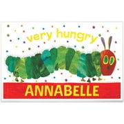 Angle View: Personalized Very Hungry Caterpillar Hungry Placemat