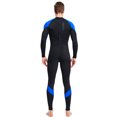 thumbnail image 4 of Buceo Hombres Trajes de neopreno Traje de protección solar transpirable Accesorios al aire libre (M) Azul JShteea  Para Estrenar, 4 of 9