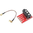 thumbnail image 1 of Cable de conexión macho en ángulo recto con conector flexible y placa de conexión TRRS de 3,5 mm para módulo de audio MP3., 1 of 8