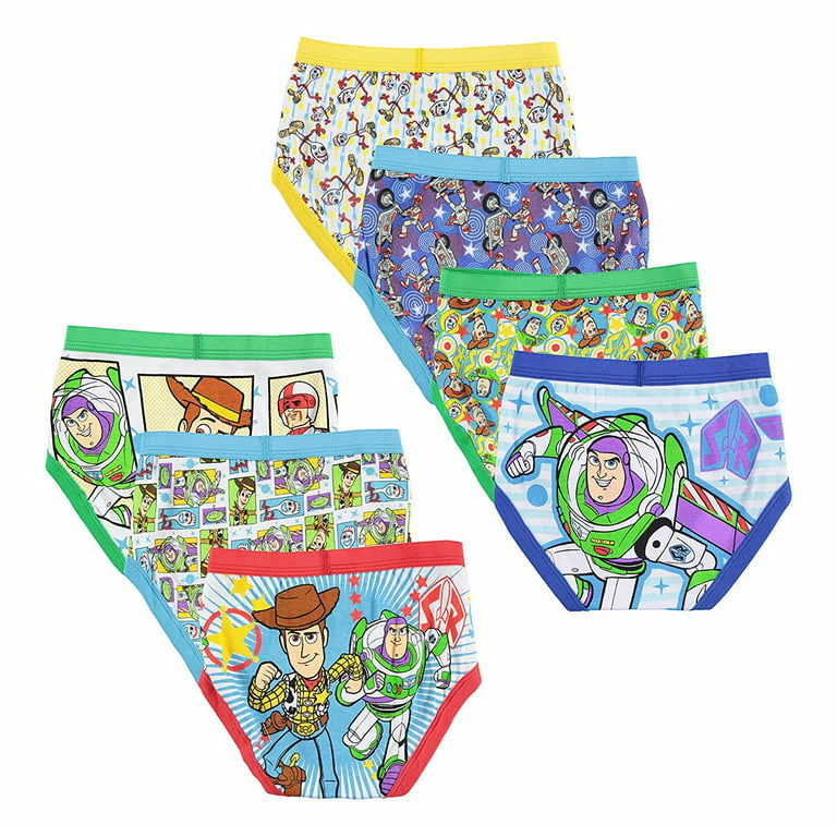 Toddler Boys' Toy Story Favorite Characters Underwear, 7-Pack