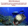 thumbnail image 4 of Wristband Compasses Diving Clear Scale Self-adhesive Sticker Band Navigation Side Window Adjustable Quick Positioning Watch Luminous Dial with Wrist Strap, 4 of 6