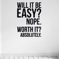 thumbnail image 2 of English Decorative Wall Stickers, PVC Quote Wall Decals for Living Room, Bedroom, Entryway Home Decor, Modern European & American Style, 2 of 4