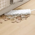 thumbnail image 4 of Cepillo de eliminación de polvo de fondo de cama extraíble | Herramienta de limpieza por adsorción electrostática | Limpiador de grietas | Incluye 1 colector de polvo 2 cabezales de repuesto | Fácil, 4 of 7