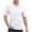 White, variant on Summer Lightweight Solid Color Shirts Short Sleeve Casual Button Down Collared Custom T Shirts for Men Big and Tall T Shirts for Men Work T Shirts for Men Western T Shirts for Men Shirts Men