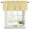 Lemon Yellow, variant on Yellow Plaid Striped Curtain Valances for Windows, Kitchen Valance Window Treatments Panel 2 Pack, Farmhouse Checkered Modern Abstract Art Rod Pocket Short Curtains for Bathroom Bedroom 42 x 12 Inch