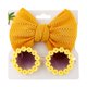 thumbnail image 1 of 2pcs / set Daisy Flower gafas de sol con diadema - amarillo oso de fresa Electrónica, 1 of 5
