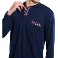 thumbnail image 2 of Pijama Hombre Playera Tejido De Punto ALG. Pantalon Popelina, 2 of 8