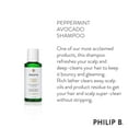 thumbnail image 4 of Philip B Peppermint Avocado Volumizing Shampoo, Peppermint, 2 fl oz, 4 of 6