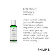 Philip B Peppermint Avocado Volumizing Shampoo, Peppermint, 2 fl oz