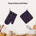 thumbnail image 6 of Gaeub Multi-colored Spiders Print Oven Mitts and Pot Holders Sets of 2,Heat Resistant Pad,Cooking Gloves, for Baking BBQ Home Decor, 6 of 7