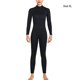 thumbnail image 4 of Wosthever Trajes de buceo, traje de neopreno cálido, equipo de pesca con lanza elástica, accesorio subacuático, impermeable, profesional para esnórquel Deportes acuáticos Mujer Negro XL Wosthever OD020687-11, 4 of 6