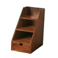 thumbnail image 1 of Office Desk Wooden Organizer Rustic Sturdy Retro for School Dresser Tabletop B, 1 of 7
