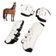 thumbnail image 1 of Botas de menudillo de caballo, resistentes a los impactos, transpirables, para equipo de protección de caballos, color blanco, M, 1 of 12