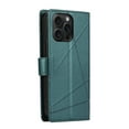 thumbnail image 3 of Nalacover Case for iPhone 13 Pro Max - Card Holder PU Leather Flip Wallet Cover with Magnetic Clasp Stand Hand Strap, Soft TPU Inner Shockproof Anti-Scratches Case, Darkgreen, 3 of 10