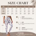 thumbnail image 5 of SEANATIVE USA Flag Leggings for Women Patriotic Firework Butterfly, 3XL, 5 of 6