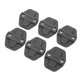 thumbnail image 5 of Lock 6 Piezas De Decoración De Cerradura De Puerta De Coche, Cubierta Embellecedora, Pegatina Negra Apta Para JL 2018-2019, 5 of 7
