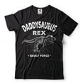 thumbnail image 2 of Daddysaurus Rex Shirt Funny Dad Shirt Fathers Day Gift Fathers Day Shirt Gift For Dad Daddy Tee (3X-Large Grey), 2 of 6