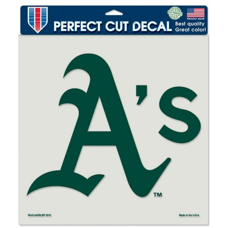 Oakland Athletics Die-cut Decal - 8"x8" Color