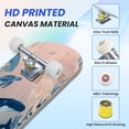 thumbnail image 3 of 31"x8" Underwater World Whales Turtles Jellyfish Complete Skateboards for Beginners, Double Kick 7 Ply Maple Deck Skateboard with Wheels, Gifts for Kids Teens, 3 of 8