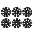 thumbnail image 2 of Piezas del compresor de aire, Proceso de Moldeo por Inyección de Cuchillas del Ventilador Fuerte Duradero para Accessorios de Compresor de Aire para Accesorios de Bomba de Aire, 2 of 7