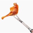thumbnail image 3 of Extra Thick Stainless Steel Grill Utensils Set, 3 Pieces Spatula, Fork, Tong, 3 of 4