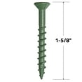 thumbnail image 4 of Grip-Rite PrimeGuard Plus #8 x 1-5/8 in. Green Wood to Wood Deck Screw 1lb., 4 of 8