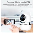 thumbnail image 4 of Camara de Seguridad Wifi Zinker con Autoseguimiento Alexa y Google Home Full HD1080p, 4 of 7
