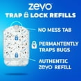 thumbnail image 5 of (6 pack) Zevo Flying Insect Trap Refill: 2 Indoor Light Trap Refill Cartridges Capture House Flies, Fruit Flies, and Gnats (2 Refill Cartridges), 5 of 10