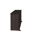thumbnail image 6 of Pemberly Row Contemporary 6 Drawer Double Dresser in Washed Black, 6 of 7
