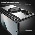 thumbnail image 6 of Magnetic for Samsung Galaxy Z Fold 6 Case with Ring Holder, [Hinge Protection] Built in Screen Protector & Camera Protection Slim Thin Hard PC Kickstand Shockproof Protective Case, Silver, 6 of 13