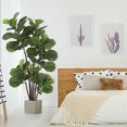 thumbnail image 7 of 4 Ft Artificial Fiddle Leaf Fig Tree, Faux Ficus Lyrata Tree, Fake Green Plant for Indoor Outdoor Home Office Living Room Bedroom Decor, 7 of 7