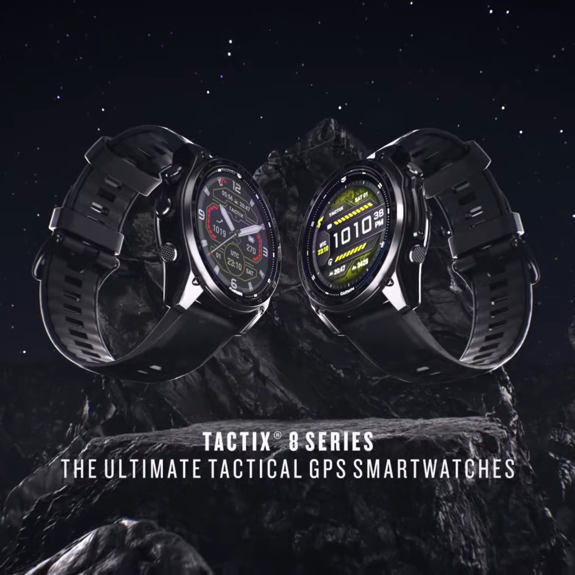 Garmin Tactix 8 51mm Sapphire Solar Elite Edition Smartwatch (Black) with Tempered Glass Screen Protector Film Bundle (13 Items)