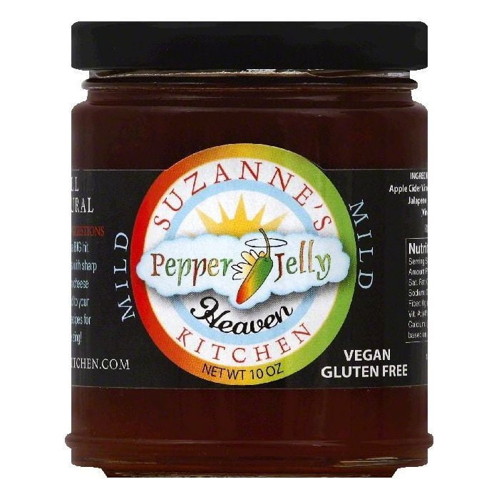 Suzanne's Kitchen Pepper Jelly, Mild Heaven, 10 Oz