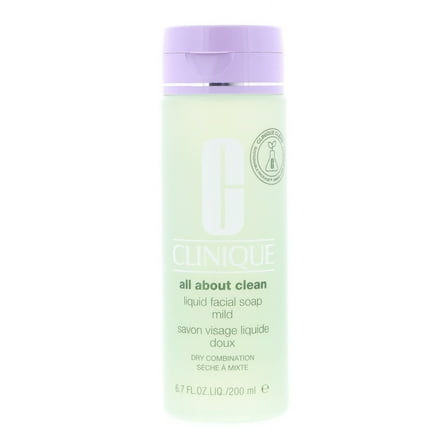Clinique All About Clean Liquid Facial Soap Mild, 6.7 oz