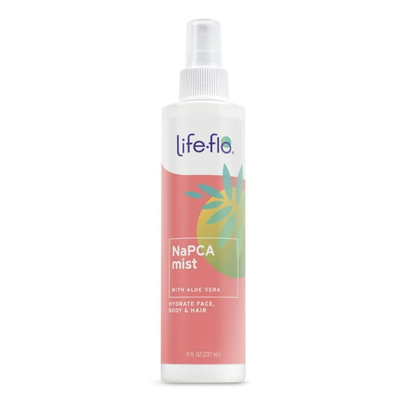 Spray hidratante Life-flo NaPCA Mist para rostro, cuerpo y cabello, 240 ml