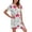 Green, variant on Yuncity Women's Nightgown Short Sleeve Printing Sleepshirt Scoopneck Cute Nightdress Comfy Dress Pajamas Pjs Sleepwear Soft S-Xxl