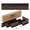Brown, variant on A-M Gutter Guard Gutter Valley Splash Guards – 4 Pack White | Includes Stainless Steel Zip Screws & 1/4" Hex Bit | Bendable Aluminum Design Prevents Overflow | 22-gauge aluminum (.0275"/.7mm)