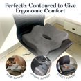 thumbnail image 4 of Cojín de asiento SUTERA Memory Foam con soporte de 45 x 41 x 11 cm, 4 of 7