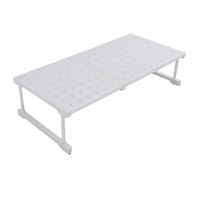 Expandable Closet Shelf Storage Rack with Strong Load Bearing Capacity for Neat and Organized Kitchen Space